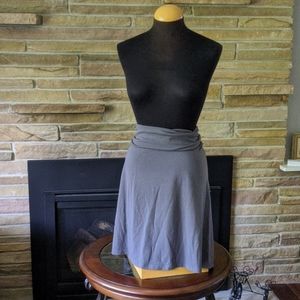 Gray skirt